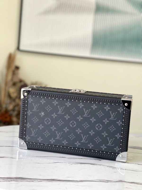 Louis Vuitton Black Li This 8-Piece Watch Box - Image 6