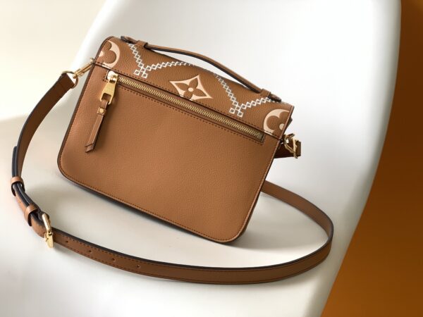 Louis Vuitton Pochette Metis Handbag - Brown - Image 3