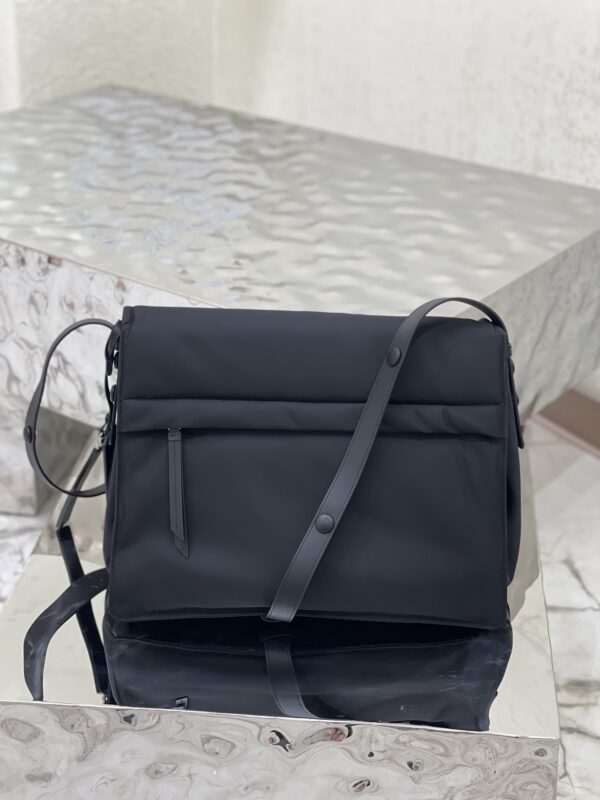 Prada Cini Series Large Messenger Bag - Black - Image 5